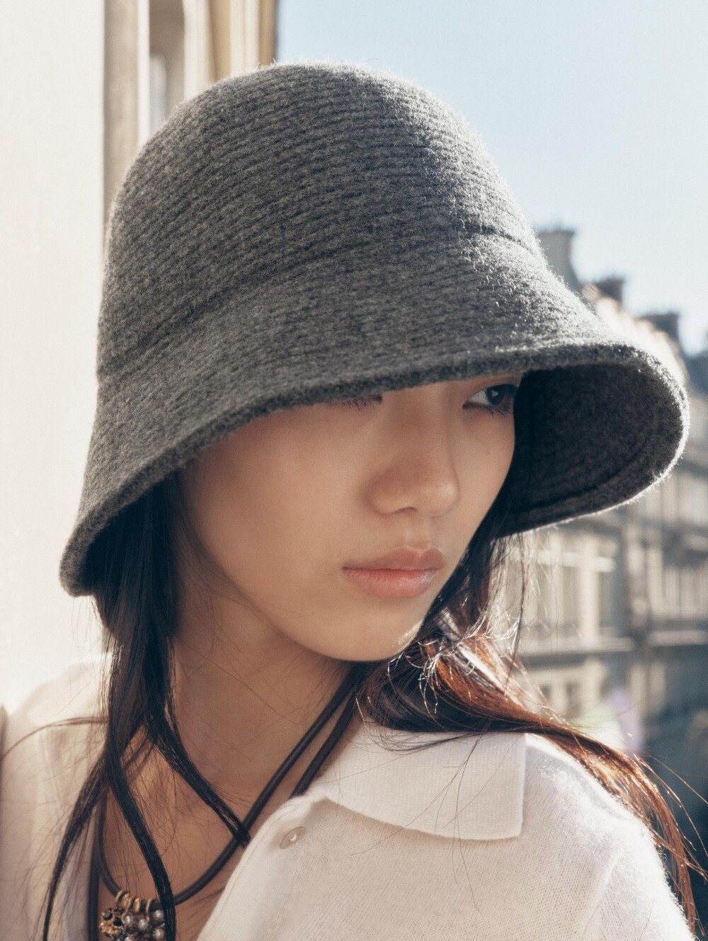 ZARA Wool Blend Bucket Hat